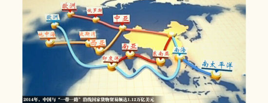 “一带一路”版图权威发布