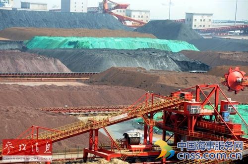 货源稳定港口库存减少 短期铁矿石将探底回升