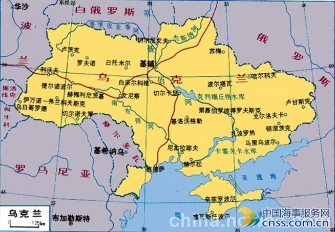 乌克兰给经乌港过境货物港杂费率50%永久折扣
